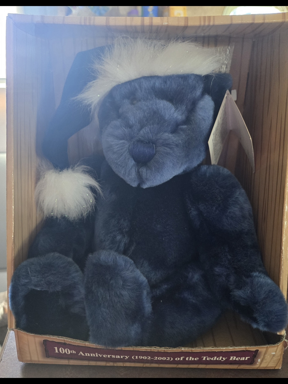 Walmart Vintage 2002 100th Anniv Teddy's Teddy Bear Box Plush DIFIG204-NWB & NWT